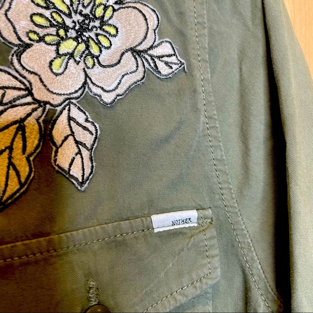 MOTHER Denim utility embellished jacket - Picture 5 of 11